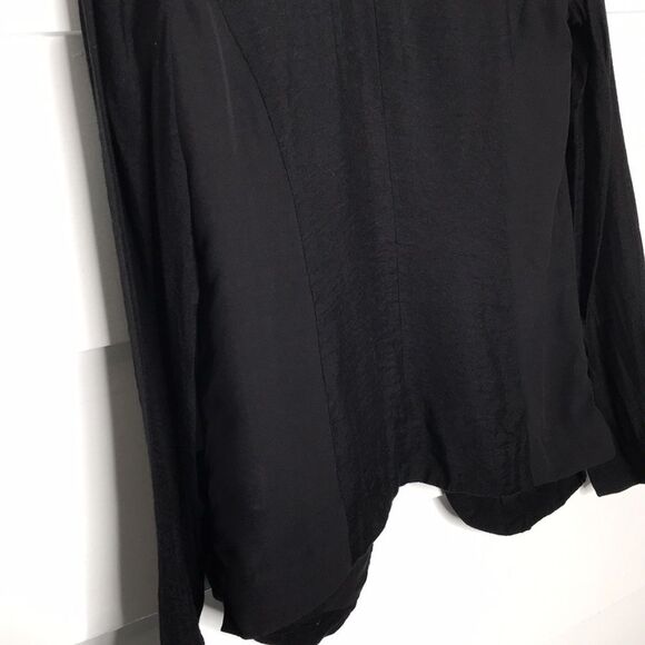 Silence + Noise Black Open Front Cardigan with Pockets Women’s Size Small - Picture 4 of 8